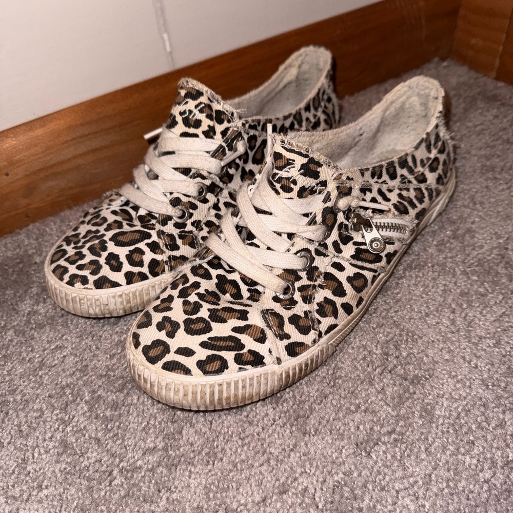 Leopard Print Women's Sneakers